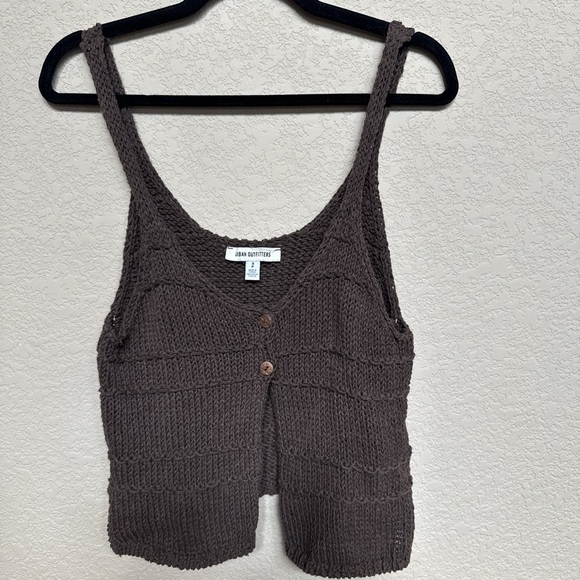 Urban Outfitters Brown Knit Tank Top - Picture 1 of 3